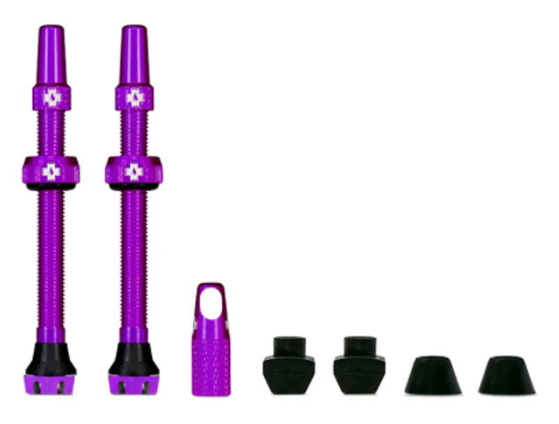 Muc Off Tubeless Valves V2 60mm Purple Aluminium 